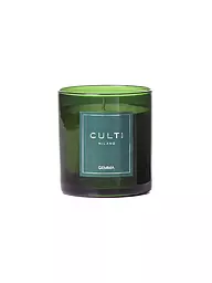 CULTI | Candela natalizia 270g piccola GIOIA Rossa | Verde scuro
