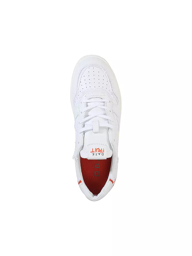 D.A.T.E. | Sneaker COURT FRUIT CHERRY | Bianco