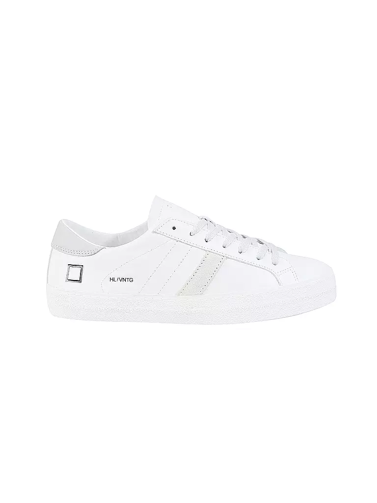 D.A.T.E. | Sneaker HILL LOW VINTAGE CALF | Bianco