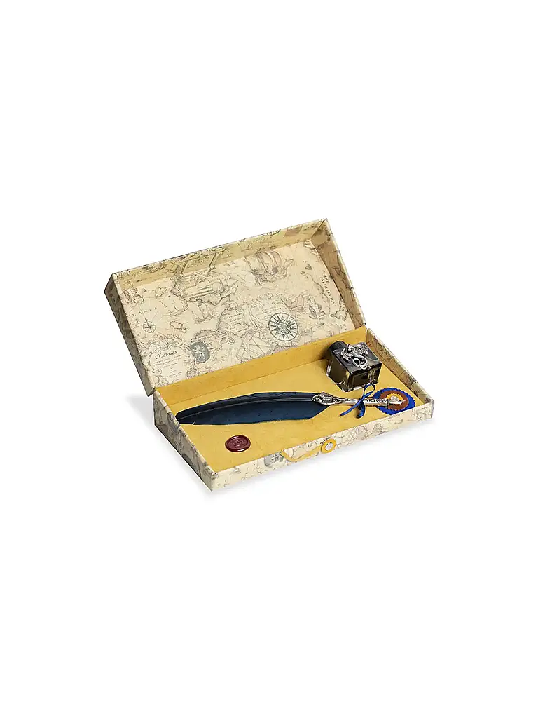 DALLAITI | Schreibset mit Federhalter Gold | Oro