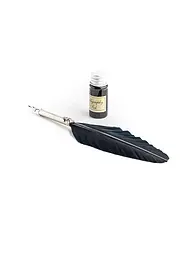 DALLAITI | Set da scrittura con grande penna d'oca Bleu | Blu