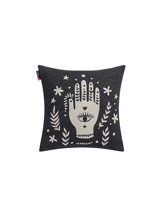 DAVID FUSSENEGGER | Fodera per cuscino SILVRETTA Mano 40x40cm Antracite