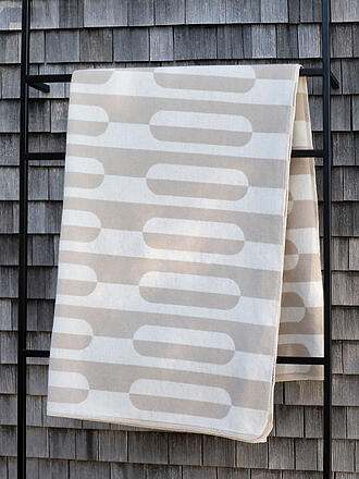 DAVID FUSSENEGGER | Coperta - Plaid 140x200cm SILVRETTA Naturale