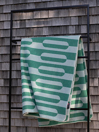 DAVID FUSSENEGGER | Coperta - Plaid 140x200cm SILVRETTA verde abete