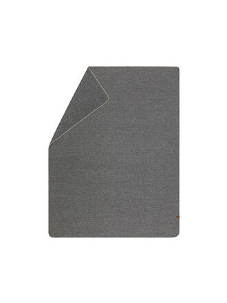 DAVID FUSSENEGGER | Coperta MERANO Uni 160x200cm Grigio