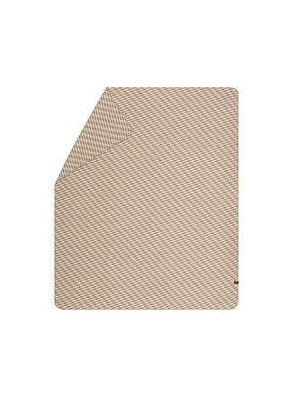 DAVID FUSSENEGGER | Coperta MERANO Onda 160x200cm Naturale