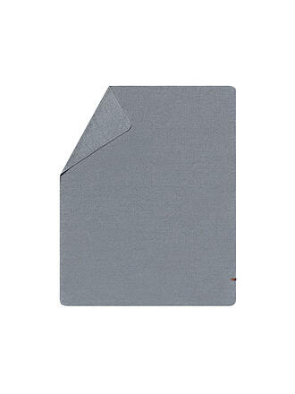 DAVID FUSSENEGGER | Coperta MERANO spina di pesce 160x200cm Grigio