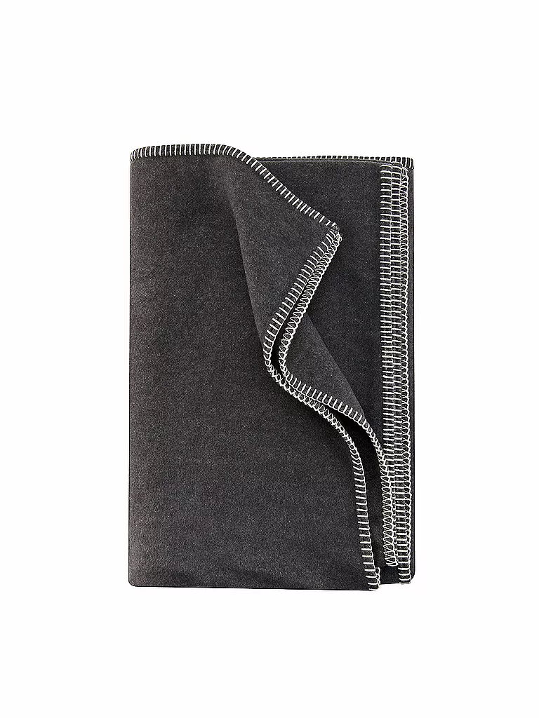 DAVID FUSSENEGGER | Coperta da divano 140x200 cm (Antracite) | Grigio