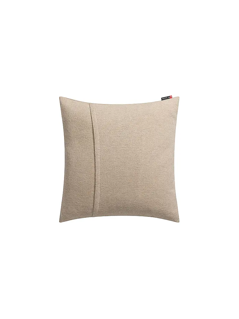 DAVID FUSSENEGGER | Federa per cuscino SILVRETTA 50x50cm Labyrinth Natur | Beige