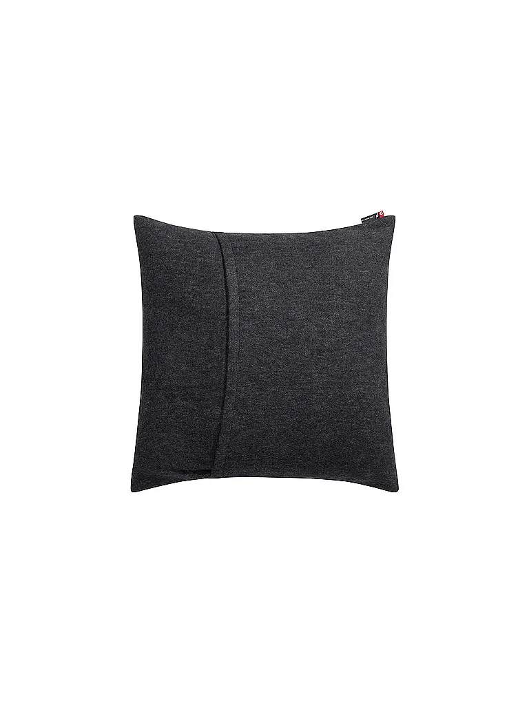 DAVID FUSSENEGGER | Federa per cuscino SILVRETTA 50x50cm Leo Antracite | Grigio