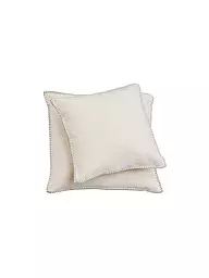 DAVID FUSSENEGGER | Copricuscino "Sylt" 40x40cm (Filz Mele) | Bianco
