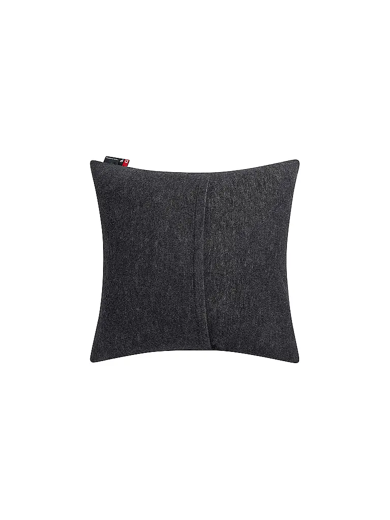 DAVID FUSSENEGGER | Fodera per cuscino SILVRETTA Mano 40x40cm Antracite | Grigio