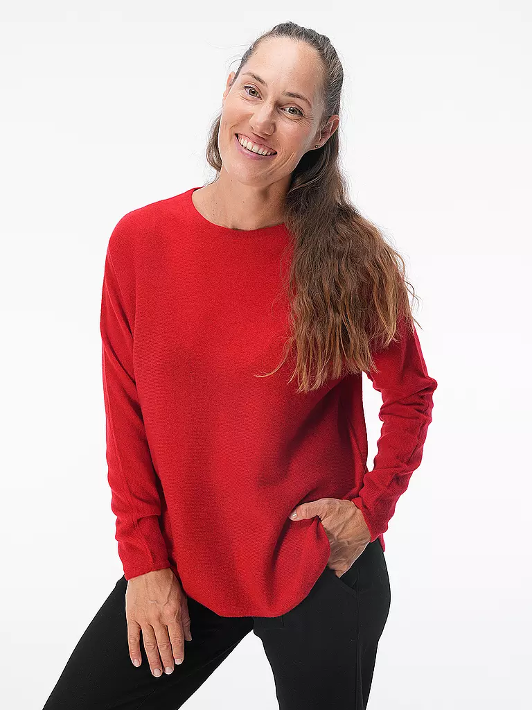 DAVIDA | Kaschmirpullover  | Rosso