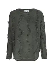 DAVIDA | Kaschmirpullover | Verde scuro