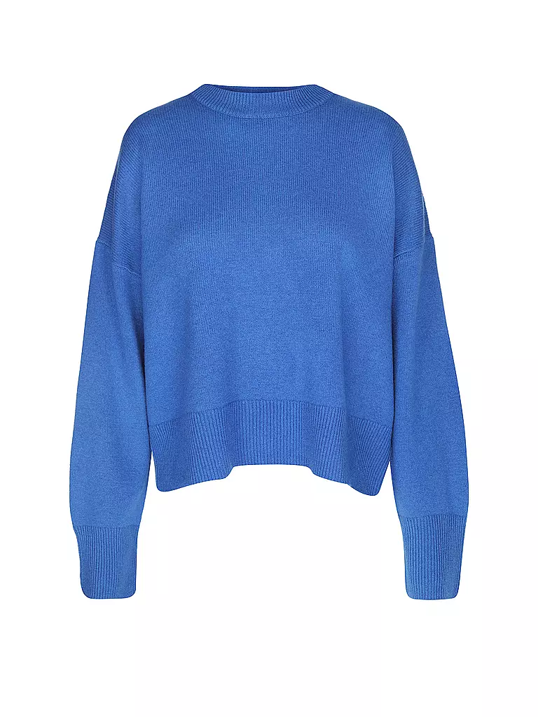 DAVIDA | Kaschmirpullover | Blu scuro