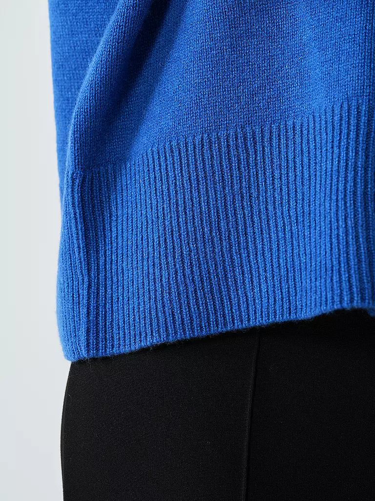 DAVIDA | Kaschmirpullover | Blu scuro