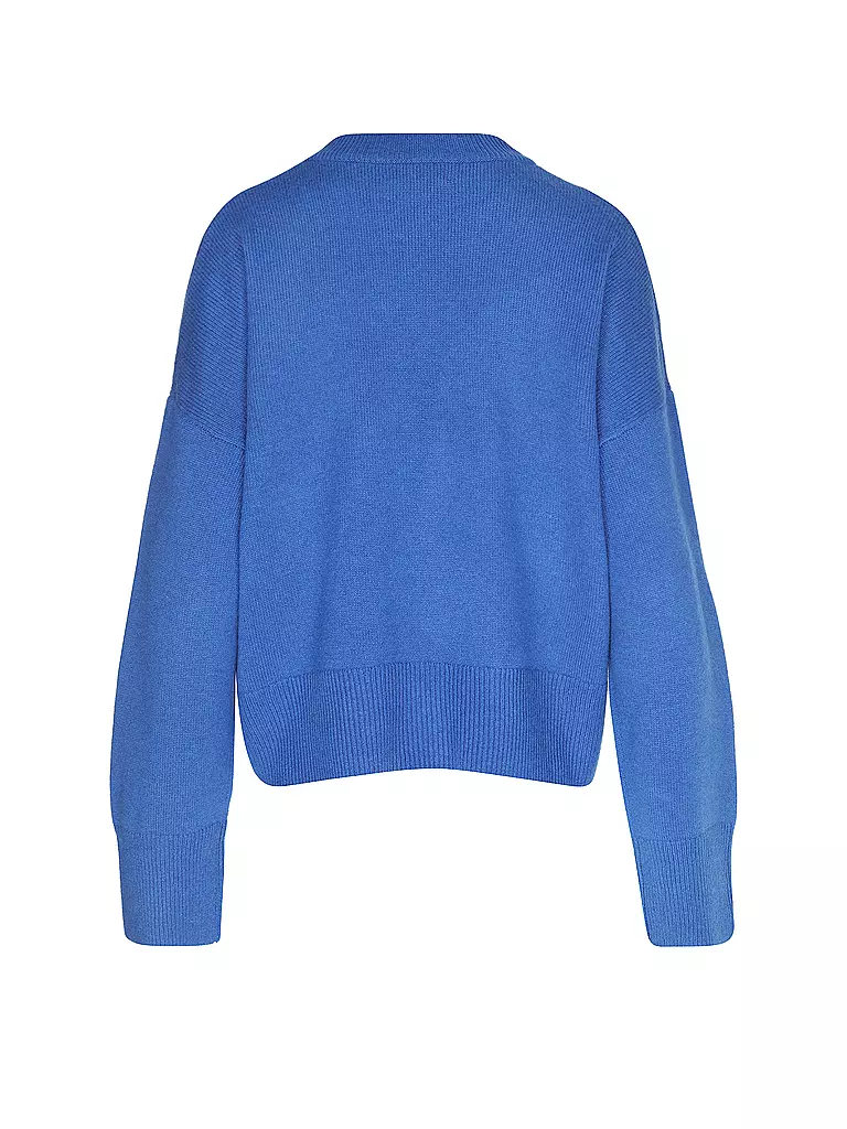 DAVIDA | Kaschmirpullover | Blu scuro