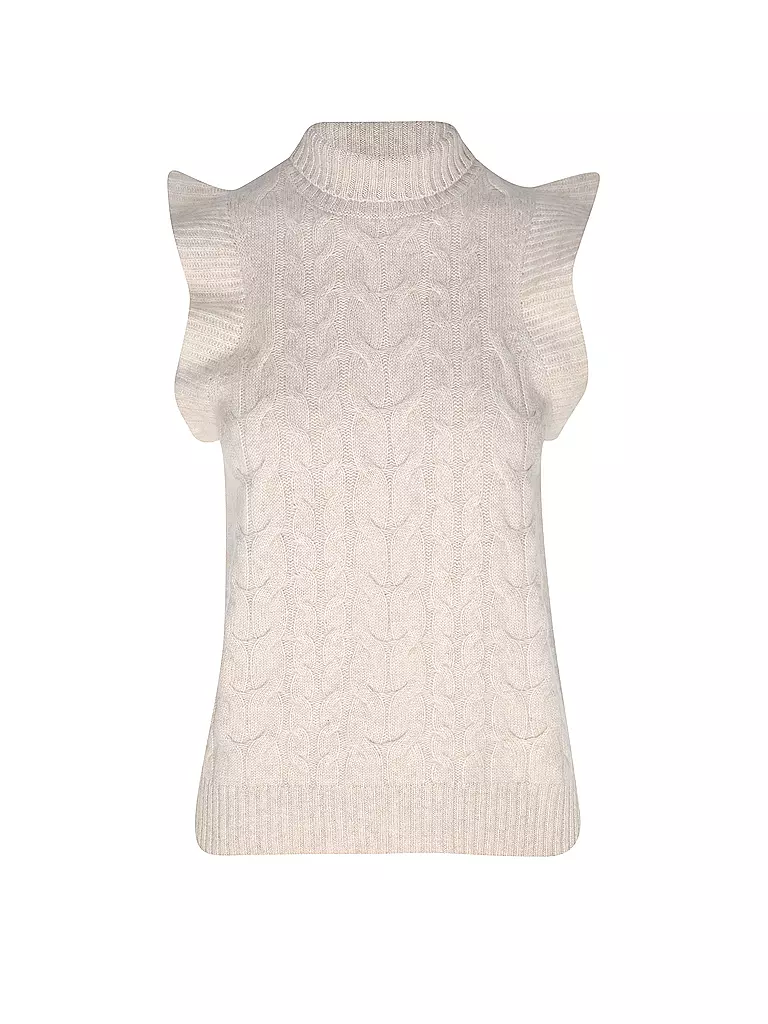 DAVIDA | Kaschmirpullunder  | Beige