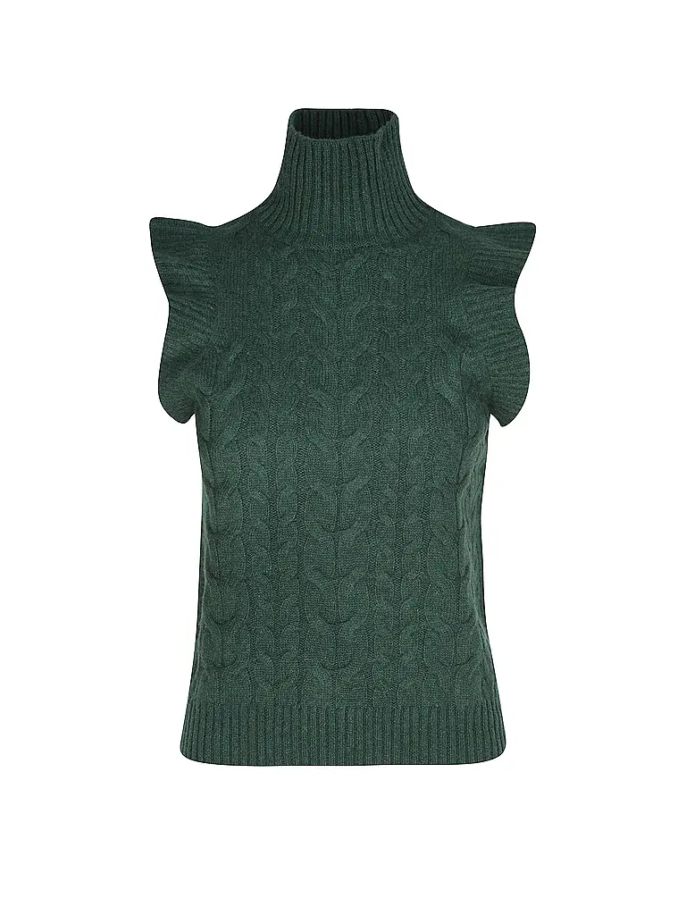 DAVIDA | Kaschmirpullunder | Verde