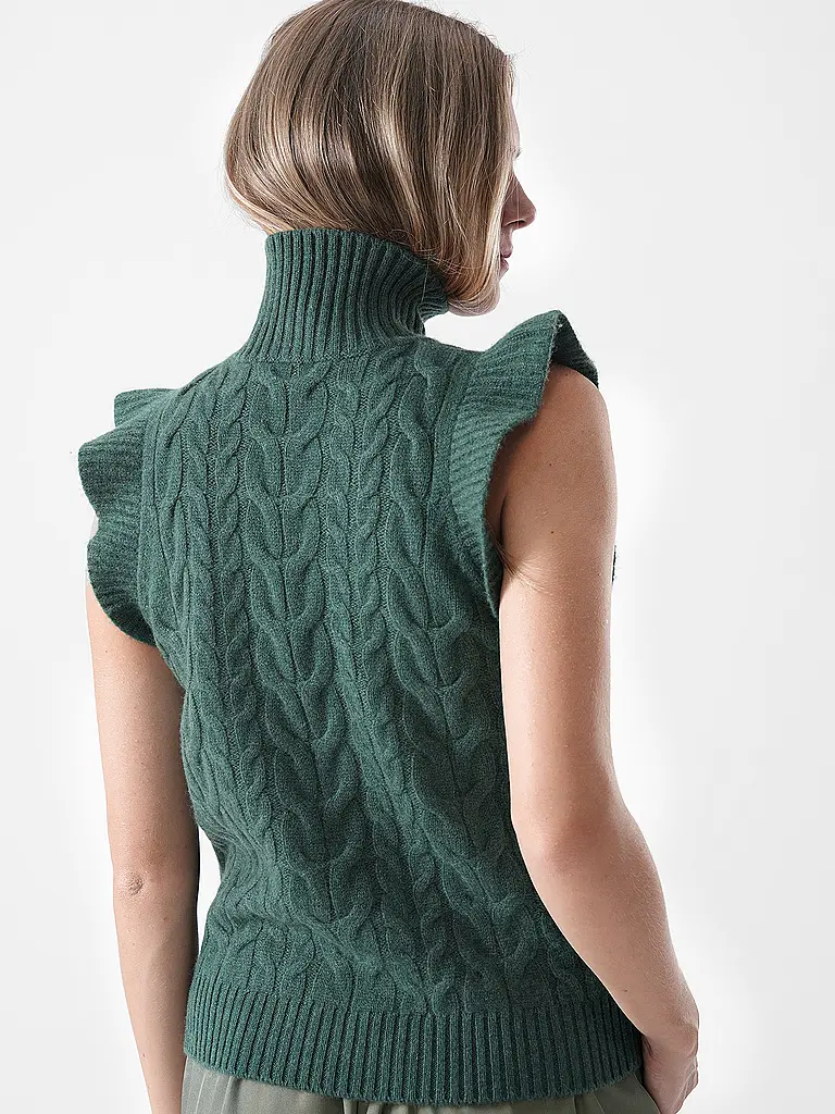 DAVIDA | Kaschmirpullunder | Verde