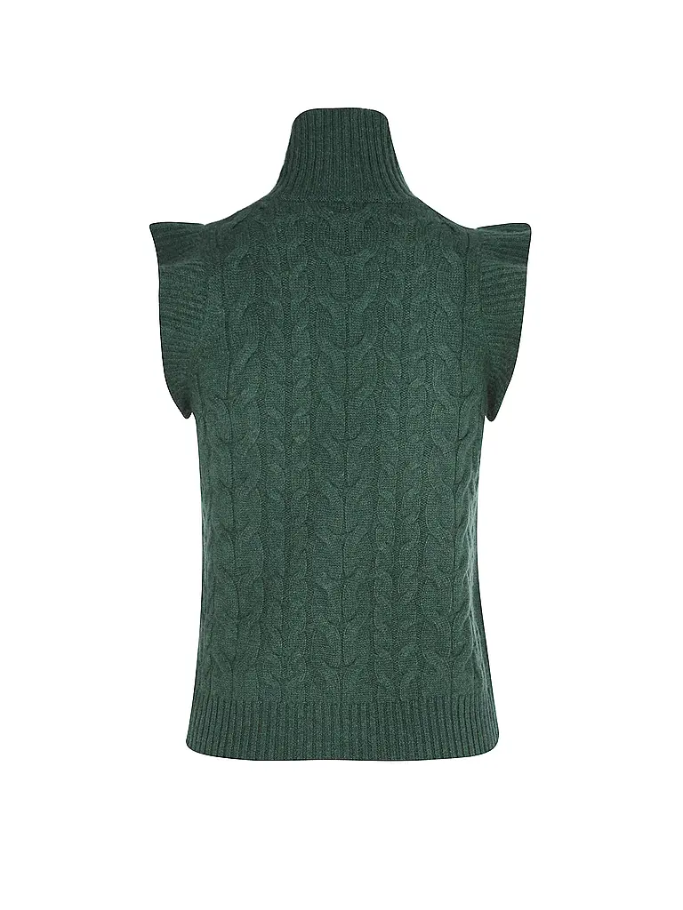 DAVIDA | Kaschmirpullunder | Verde