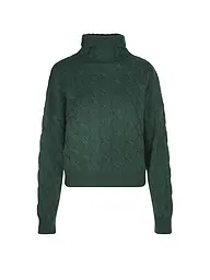 DAVIDA | Pullover in cashmere CHUNKY CABLE | Verde