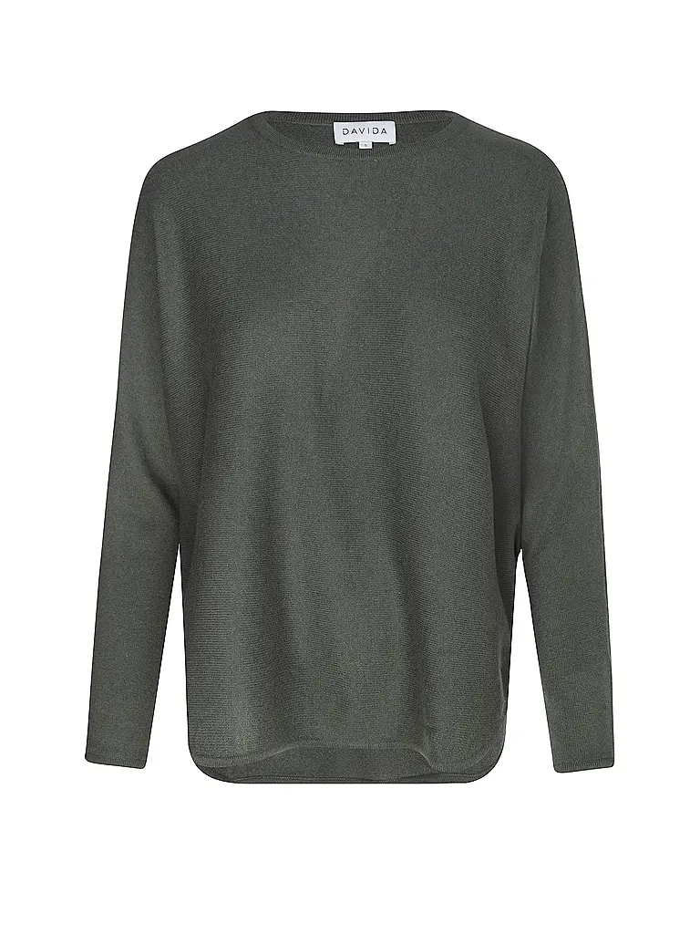 DAVIDA | Pullover in cashmere | Verde scuro