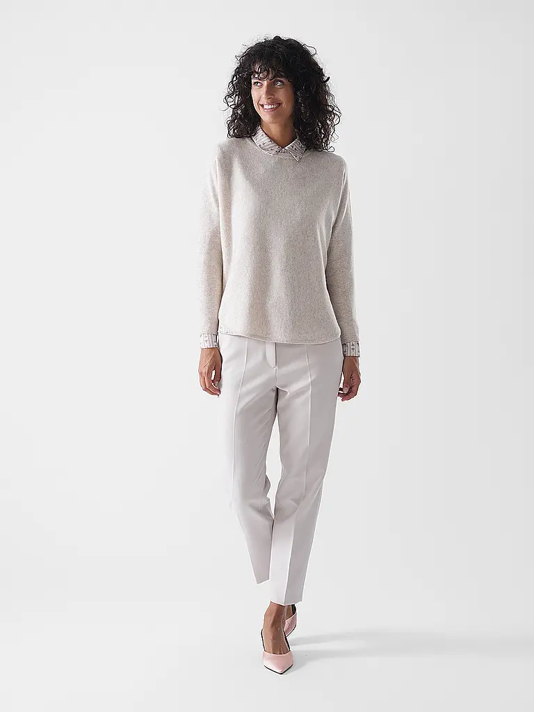DAVIDA | Pullover in cashmere | Beige