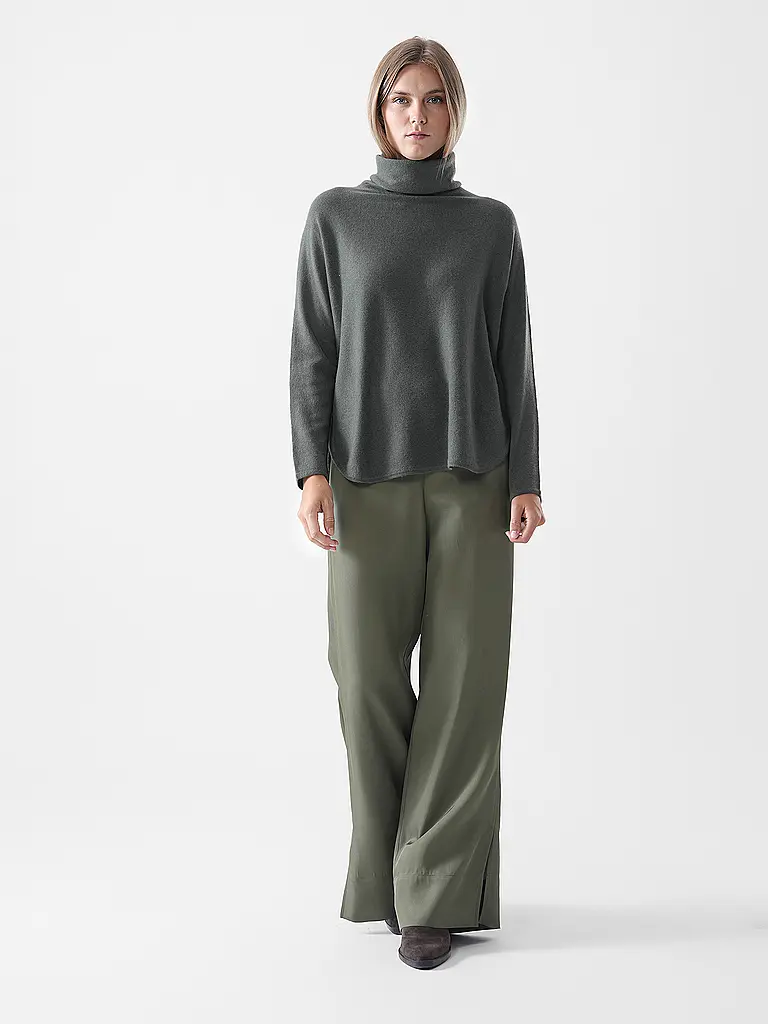 DAVIDA | Pullover in cashmere | Verde scuro