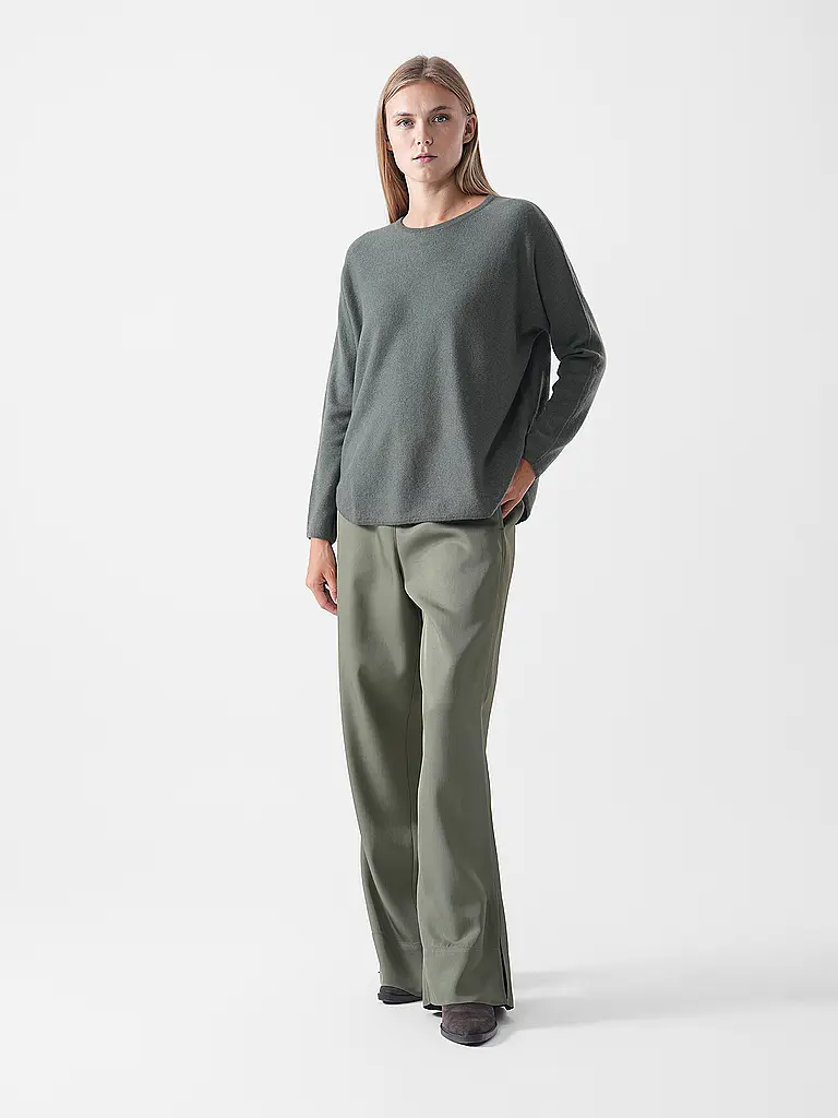 DAVIDA | Pullover in cashmere | Verde scuro