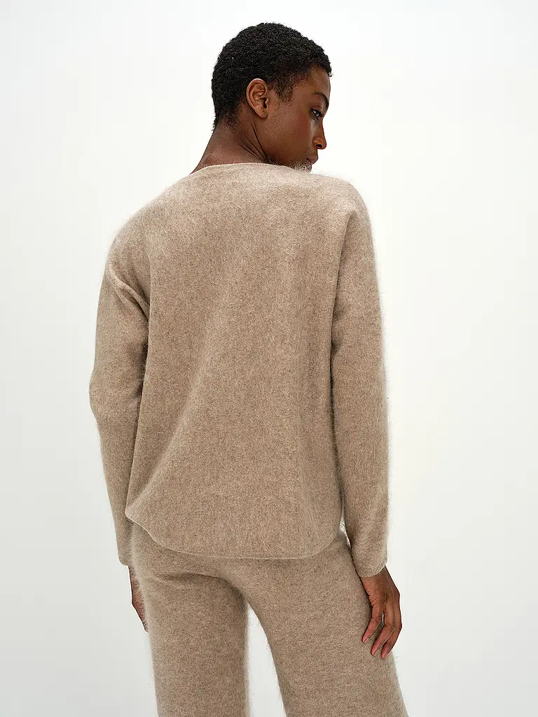 DAVIDA | Pullover in cashmere | Beige
