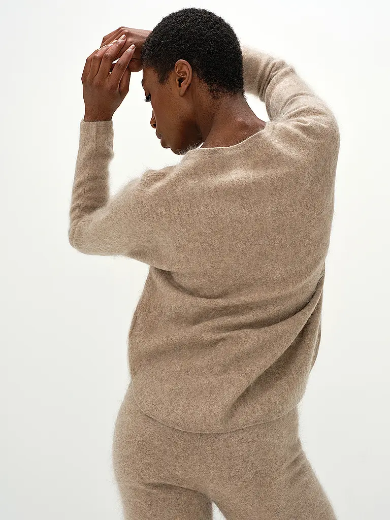 DAVIDA | Pullover in cashmere | Beige