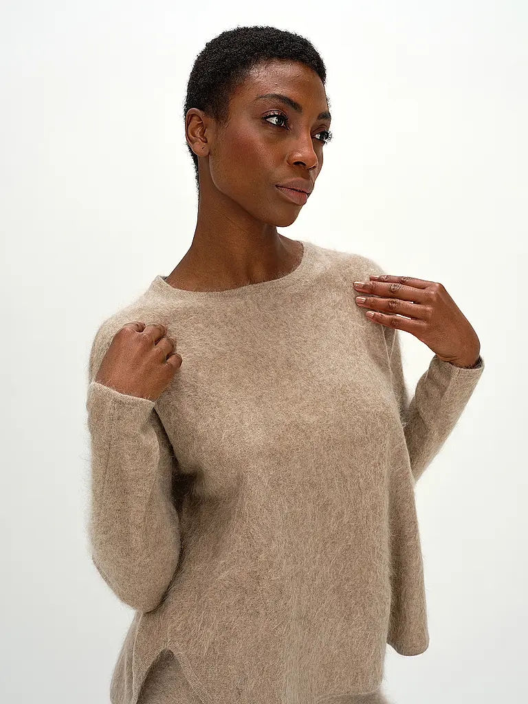 DAVIDA | Pullover in cashmere | Beige