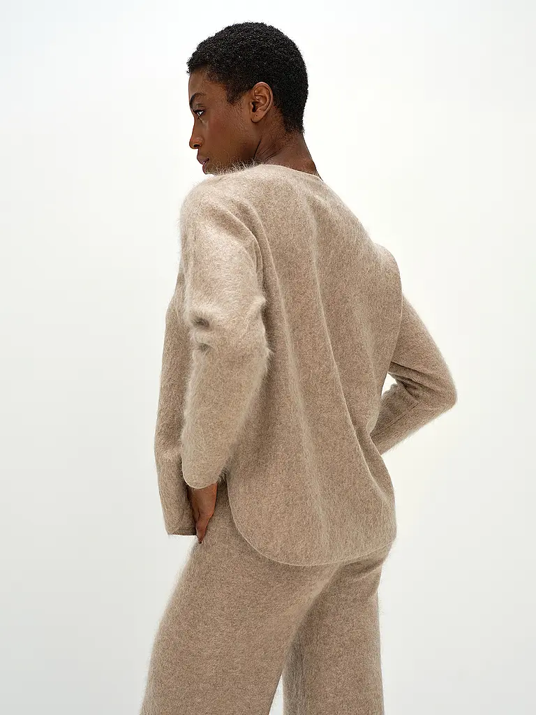 DAVIDA | Pullover in cashmere | Beige