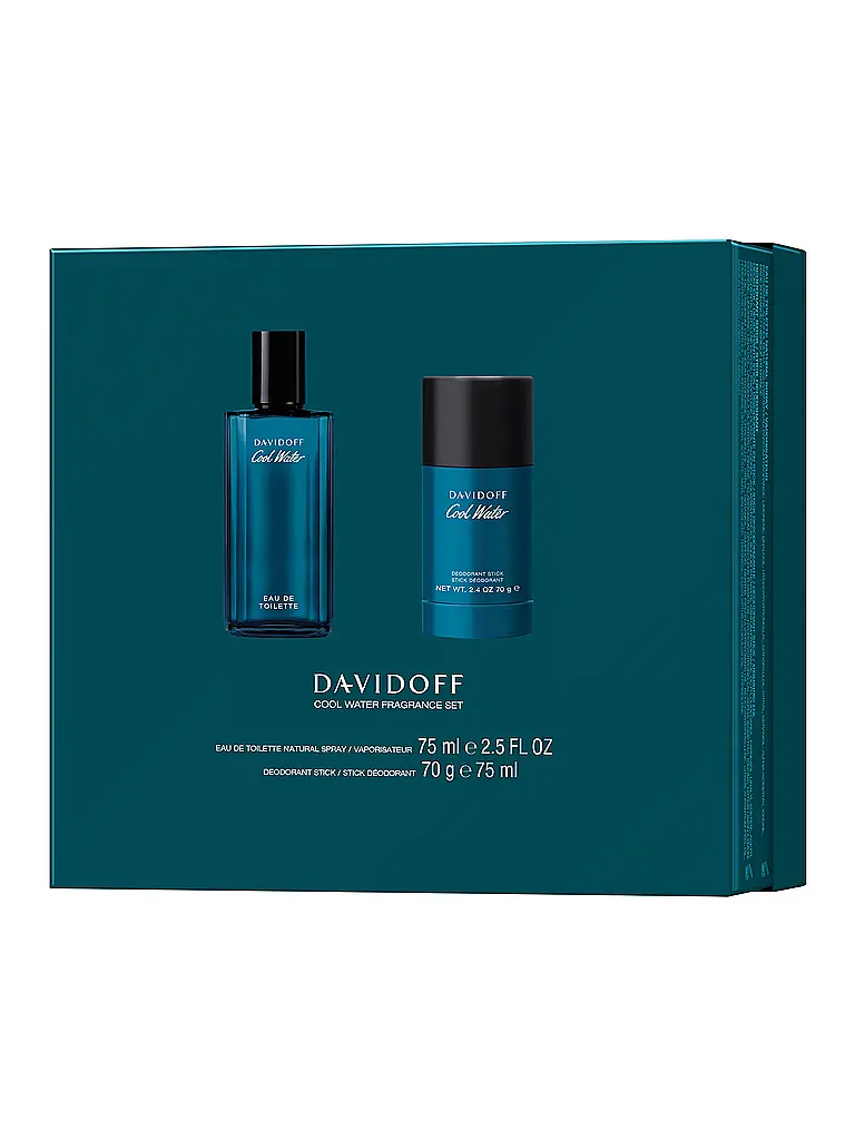 DAVIDOFF | Cofanetto Regalo - Cool Water Eau de Toilette Set 2x75ml | Senza colore