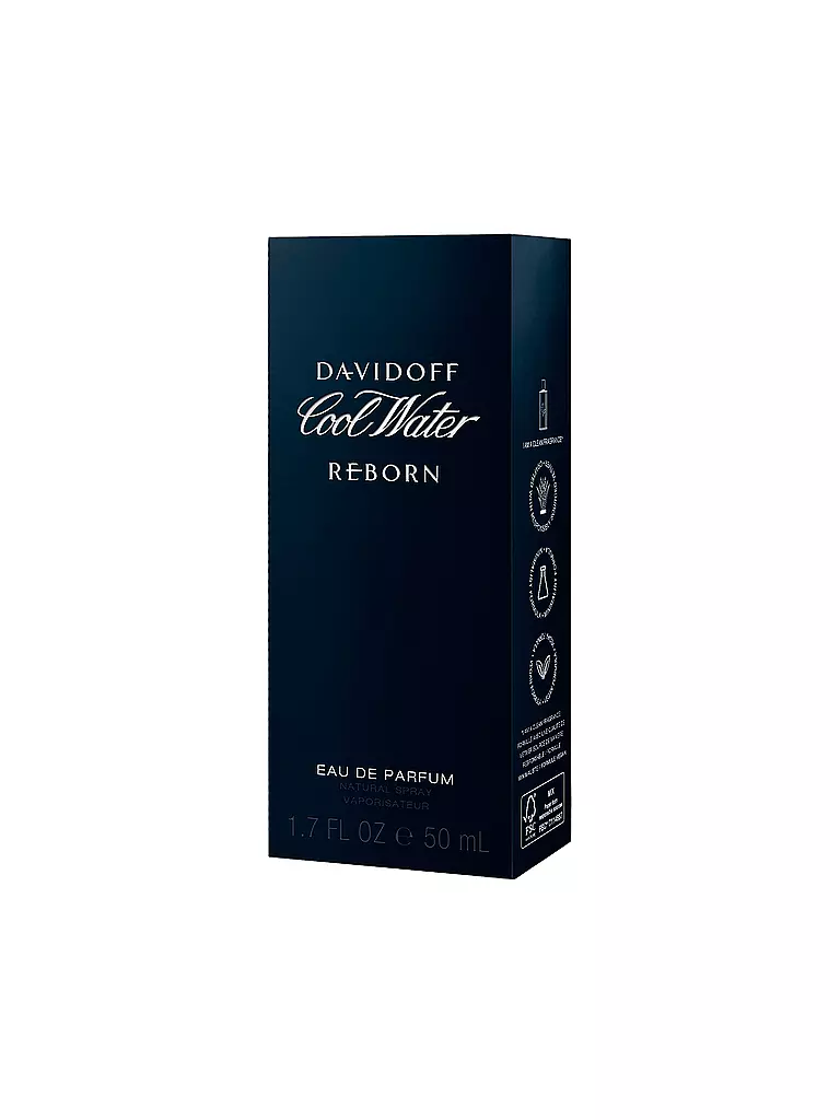 DAVIDOFF | Cool Water Reborn Eau de Parfum 50ml | Senza colore