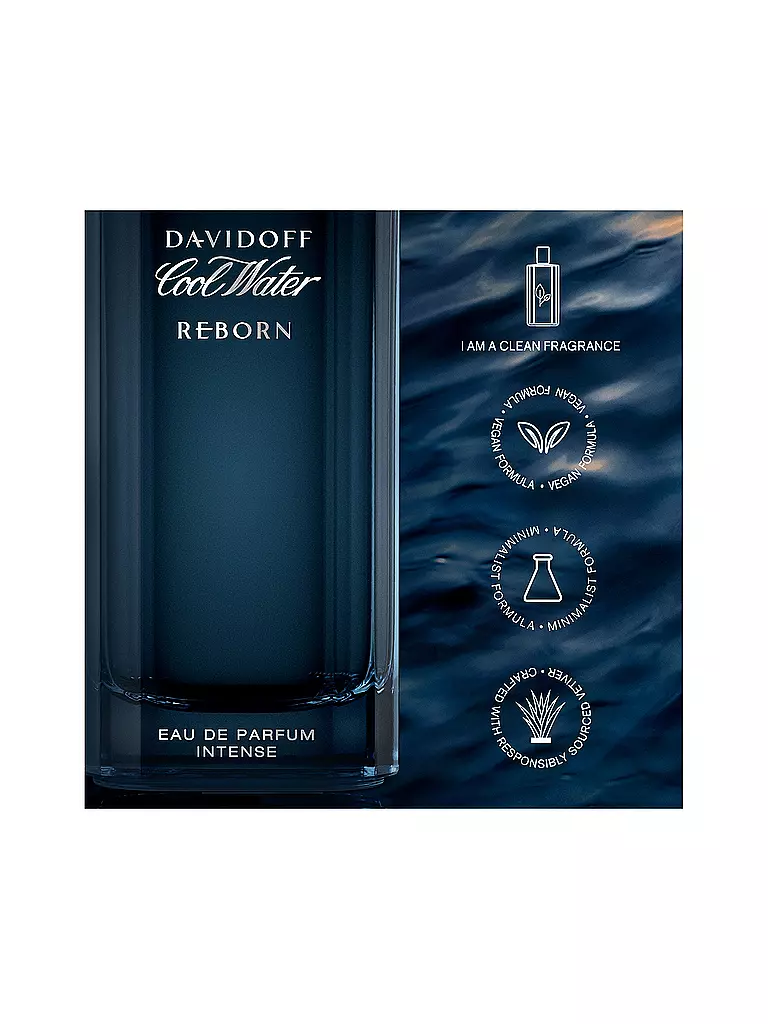 DAVIDOFF | Cool Water Reborn Eau de Parfum Intense da Uomo 100ml |