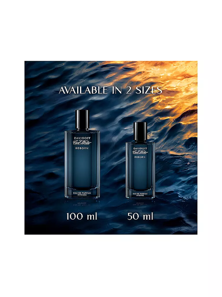 DAVIDOFF | Cool Water Reborn Eau de Parfum Intense da Uomo 100ml |