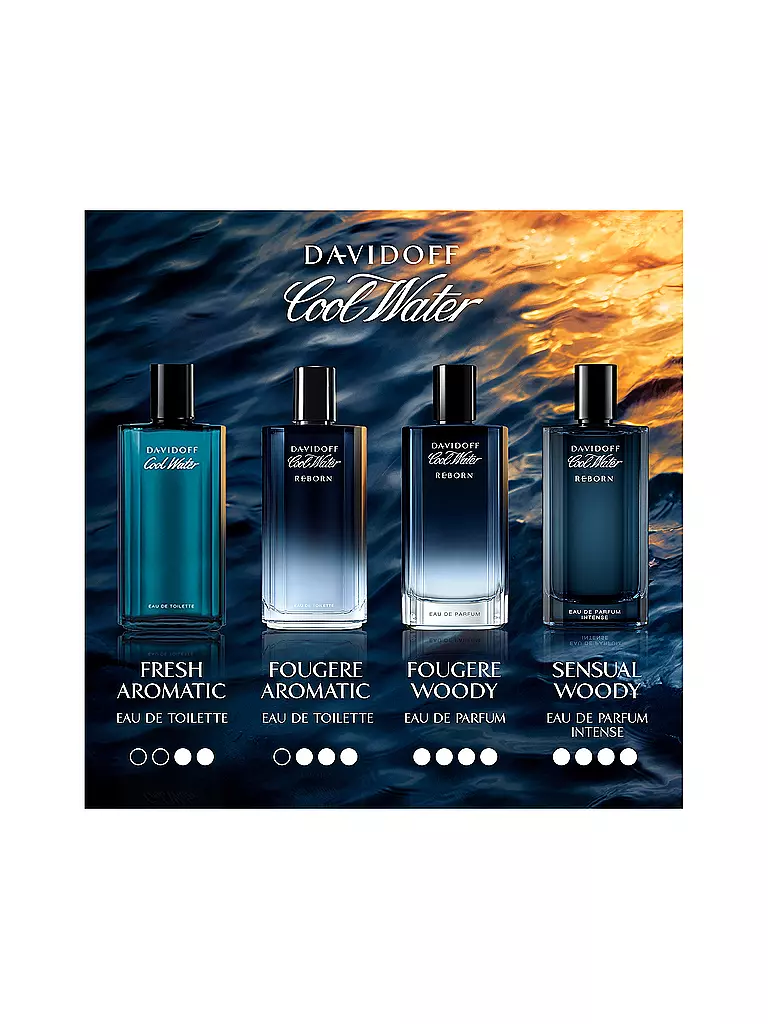 DAVIDOFF | Cool Water Reborn Eau de Parfum Intense da Uomo 100ml |