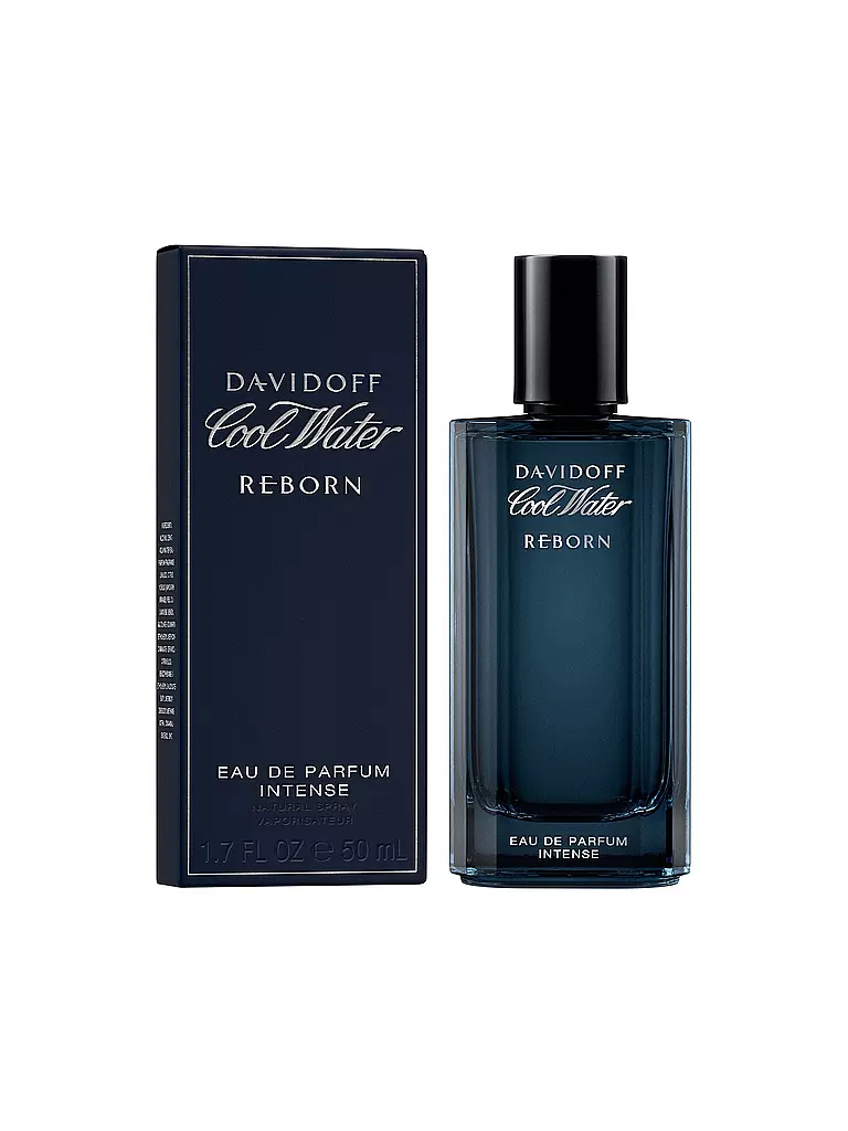 DAVIDOFF | Cool Water Reborn Eau de Parfum Intense da Uomo 50ml | Senza colore