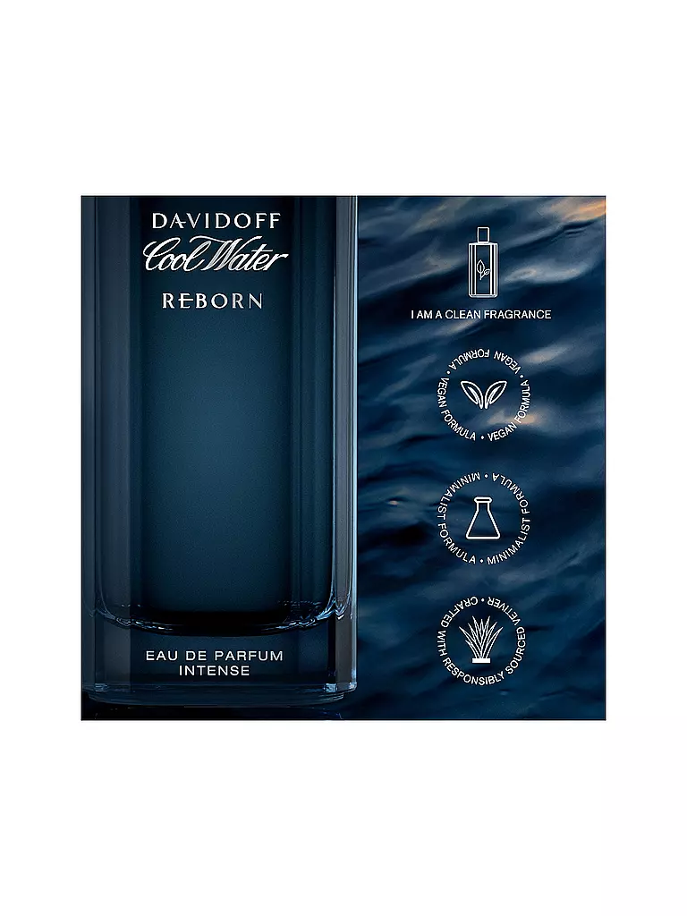 DAVIDOFF | Cool Water Reborn Eau de Parfum Intense da Uomo 50ml |