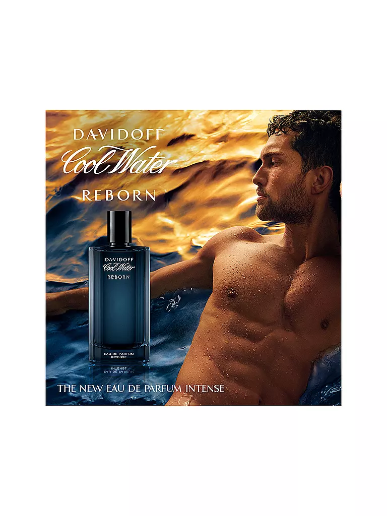 DAVIDOFF | Cool Water Reborn Eau de Parfum Intense da Uomo 50ml |