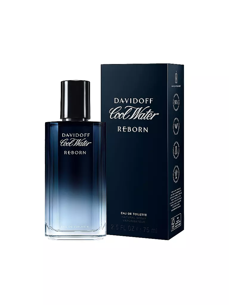 DAVIDOFF | Cool Water Reborn Man Eau de Toilette 75ml | Senza colore