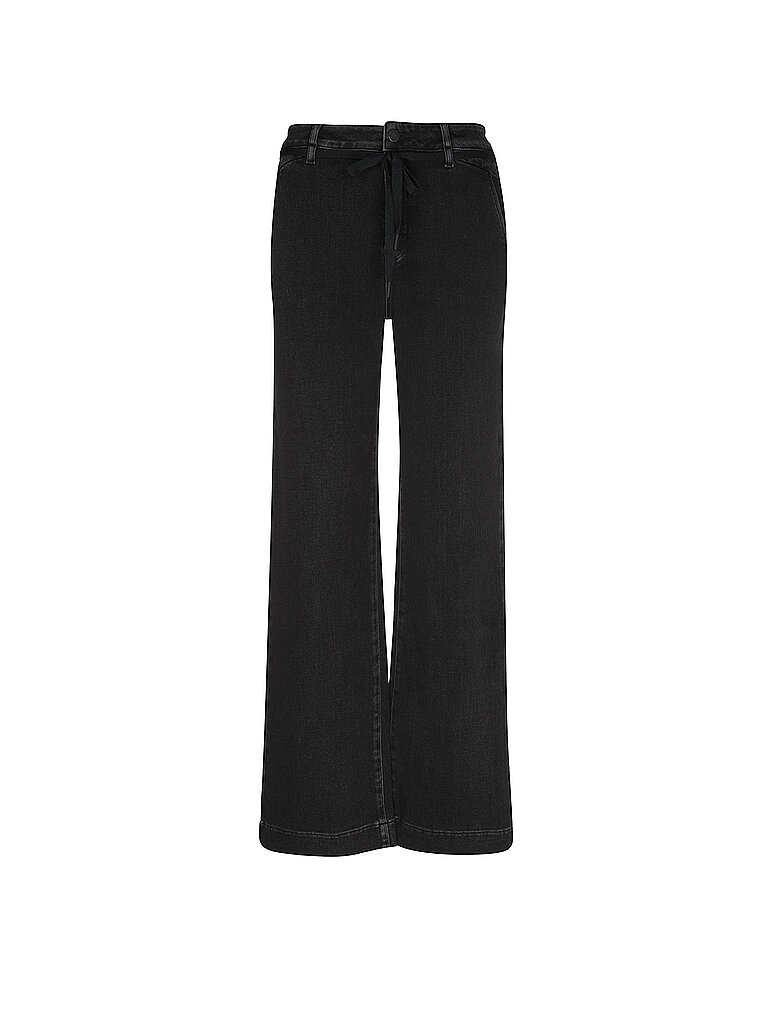 Jeans a zampa nero 26/L32