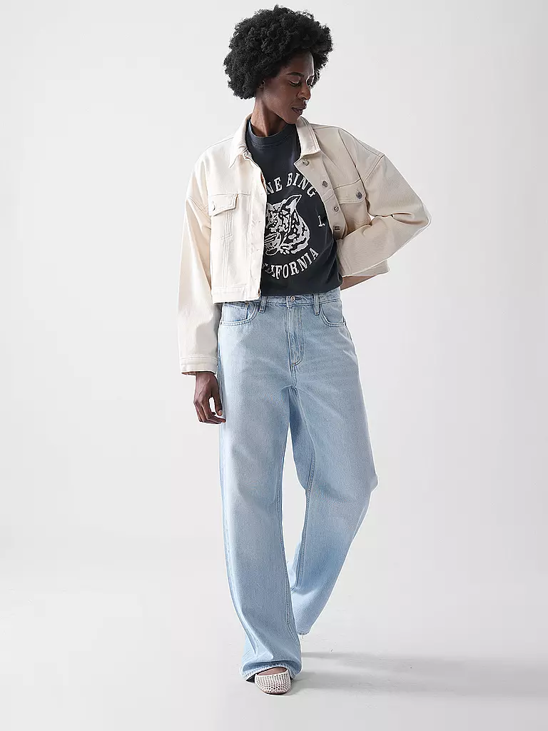 DAWN DENIM | Giubbotto di jeans AMARA | Crema