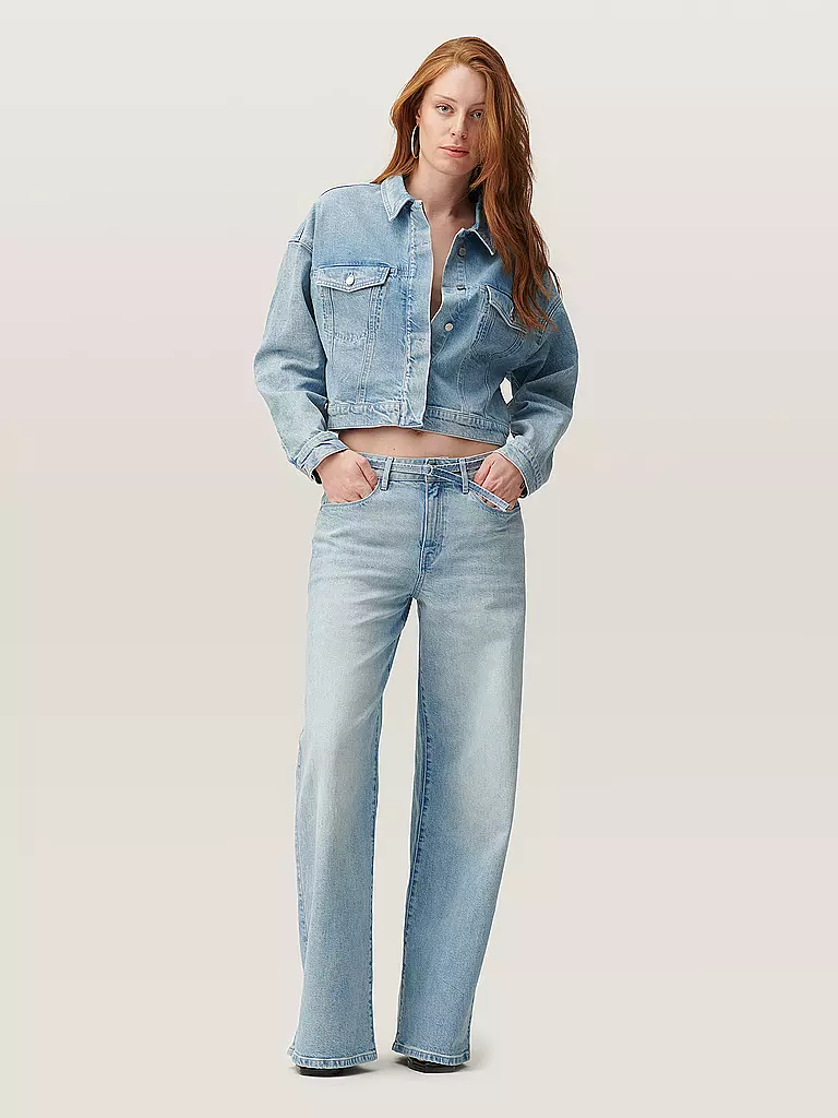 DAWN DENIM | Jeans a gamba larga SUNNY | Blu chiaro