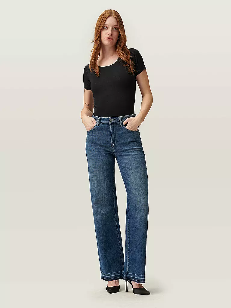 DAWN DENIM | Jeans a gamba larga | Blu