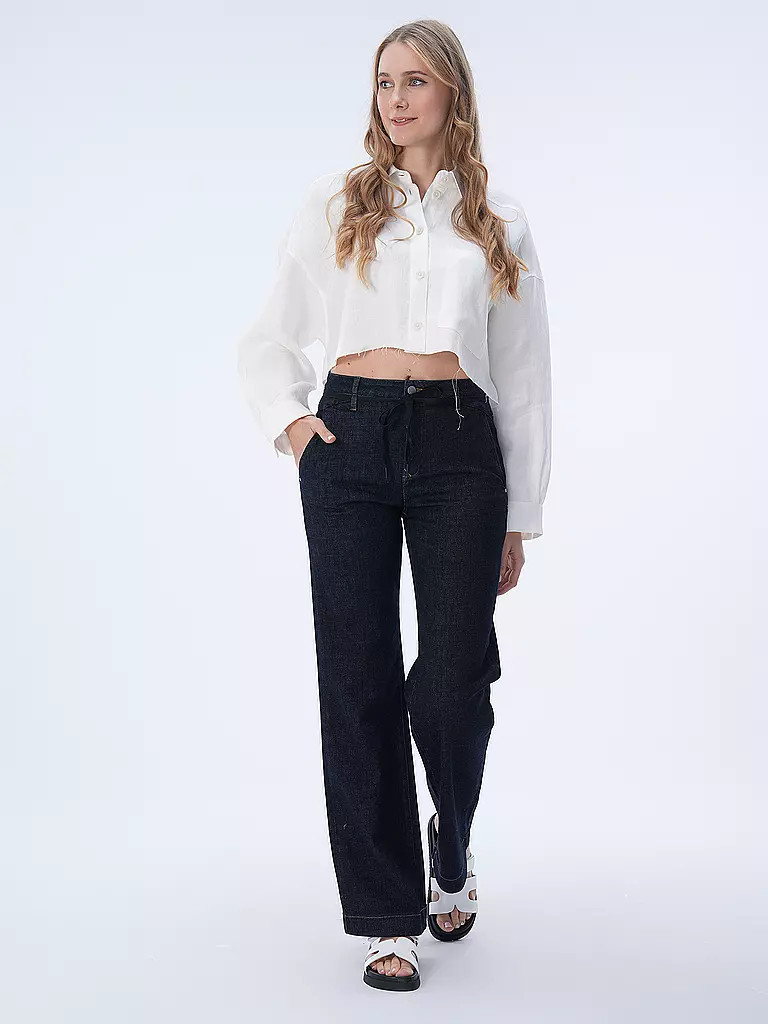 DAWN DENIM | Jeans a zampa | Blu