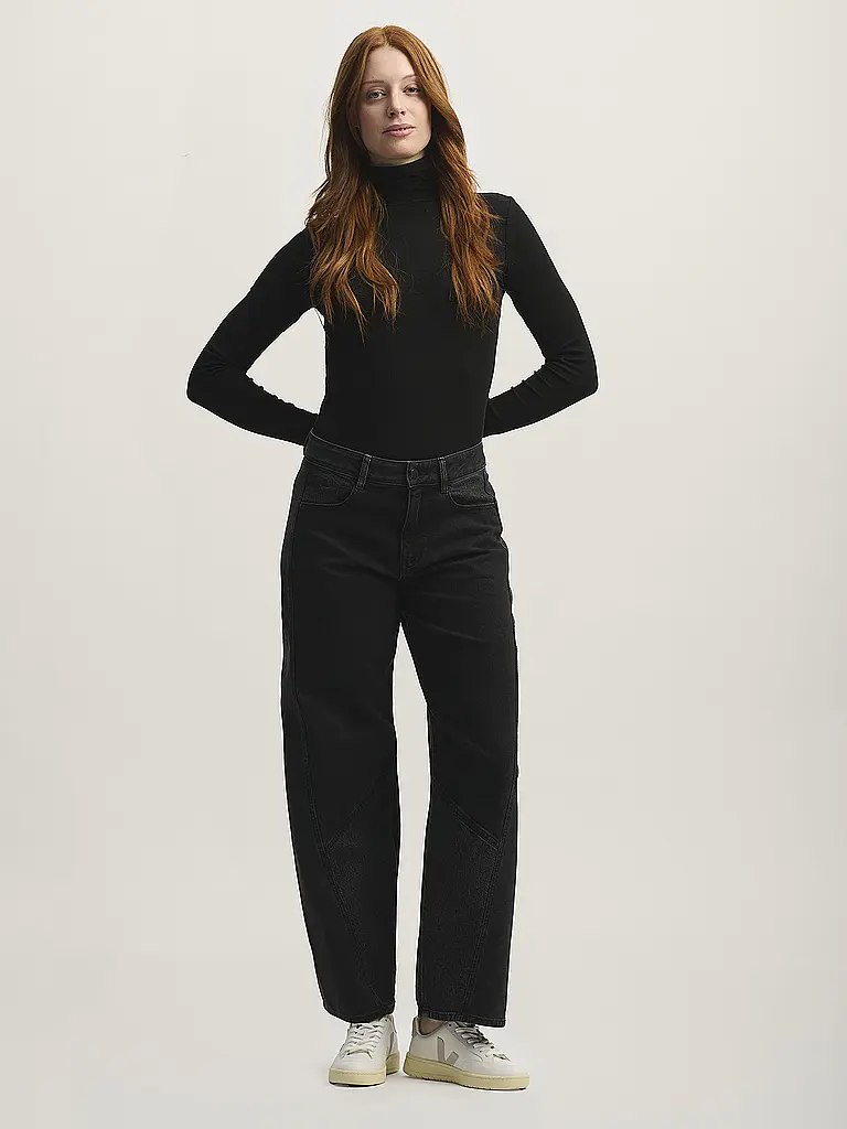DAWN DENIM | Jeans Balloon Fit | Nero