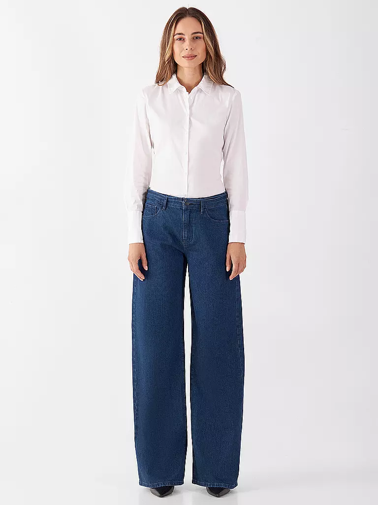 DAWN DENIM | Jeans Wide Fit SUNNY | Blu scuro